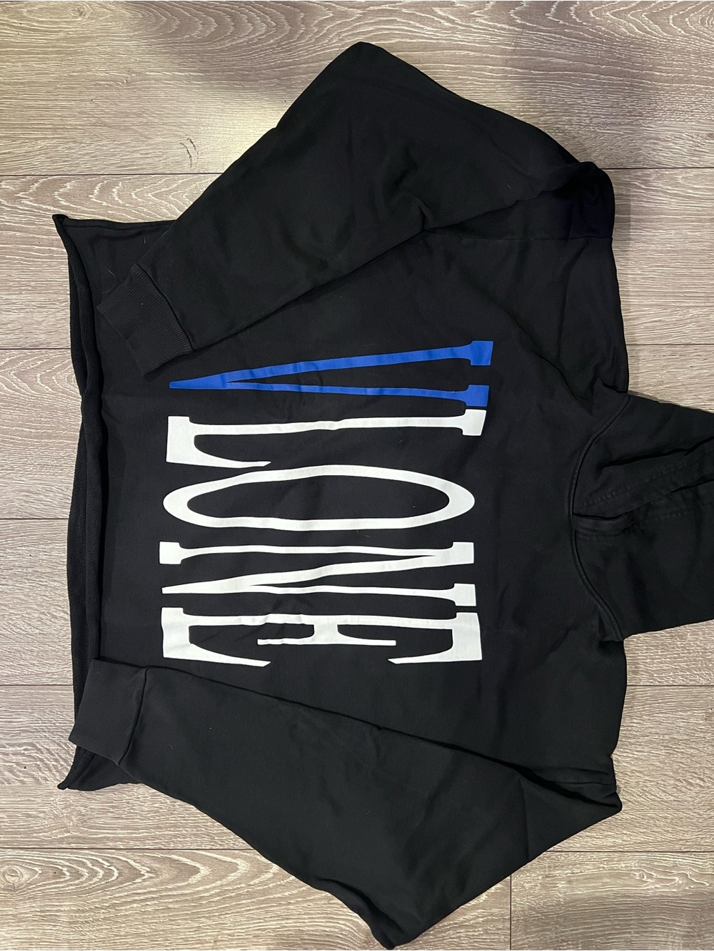 VLONE staple hoodie black / blue